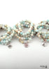 Boho Bracelet, RH Yoga Bracelet, Amazonite Natural Green Stone